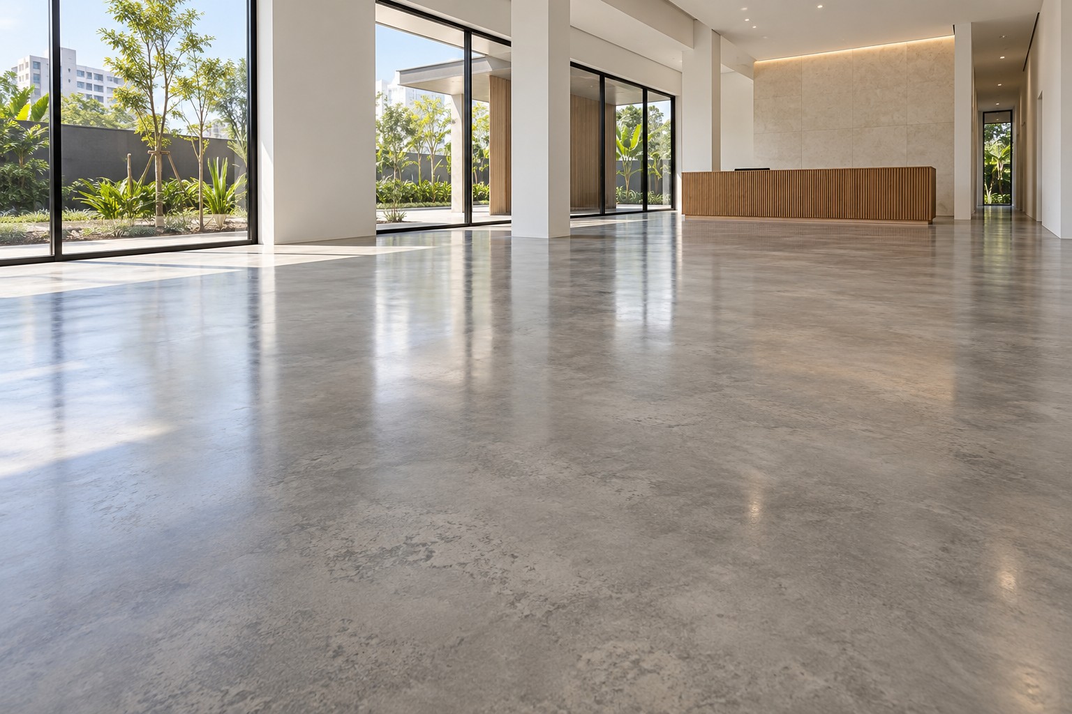 Reflecto Pisos - Concreto Queimado ou Polido para Áreas Comerciais?