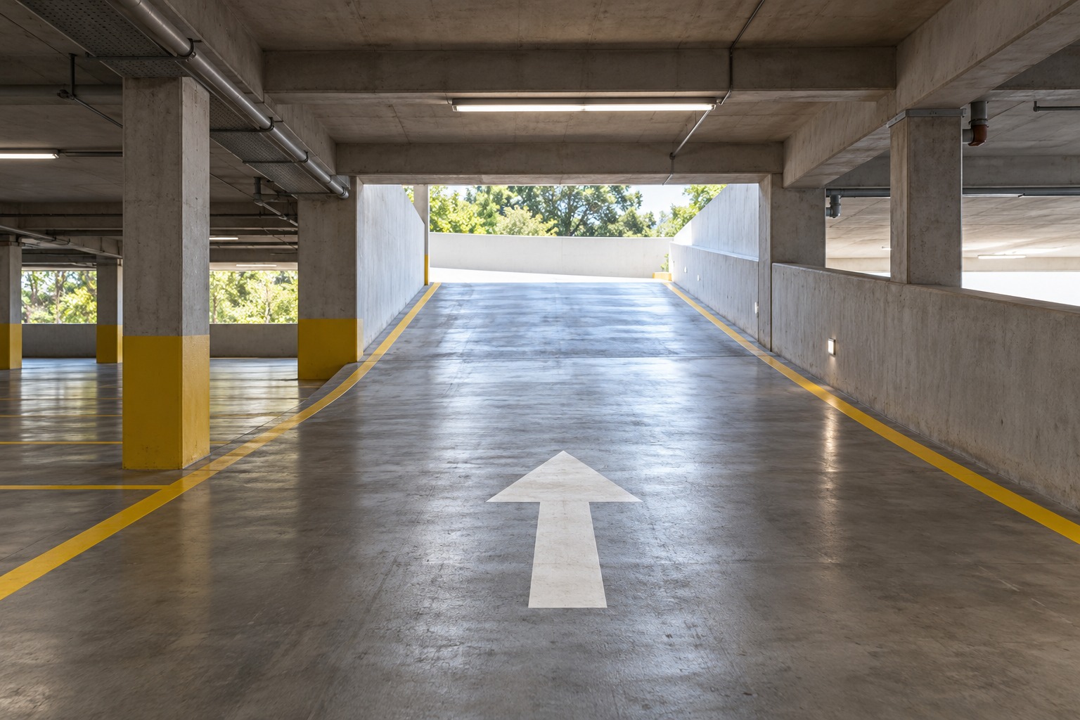 Reflecto Pisos - Demarcação de Acessos de Veículos em Garagens
