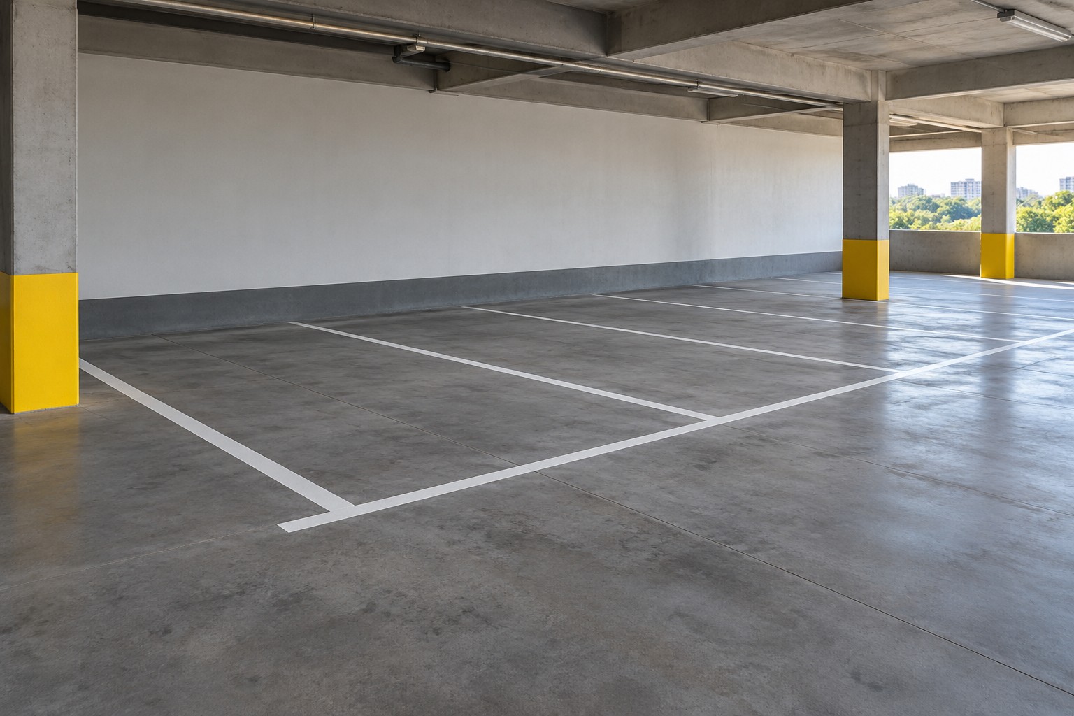 Reflecto Pisos - Demarcação de Vagas de Estacionamento