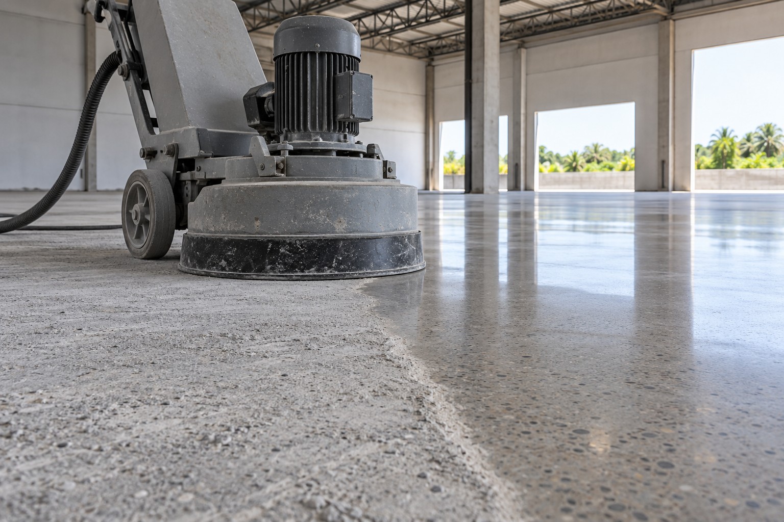 Reflecto Pisos - Desbaste ou Lapidação de Concreto: Qual Usar?