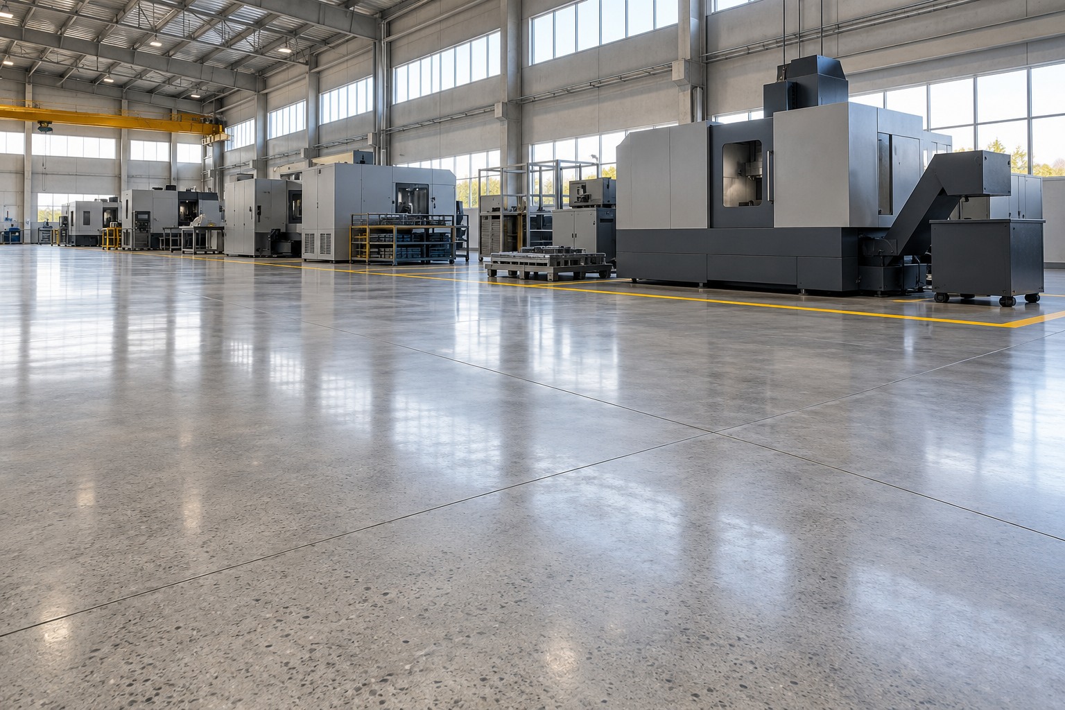 Reflecto Pisos - Lapidação de Piso em Áreas de Produção Industrial