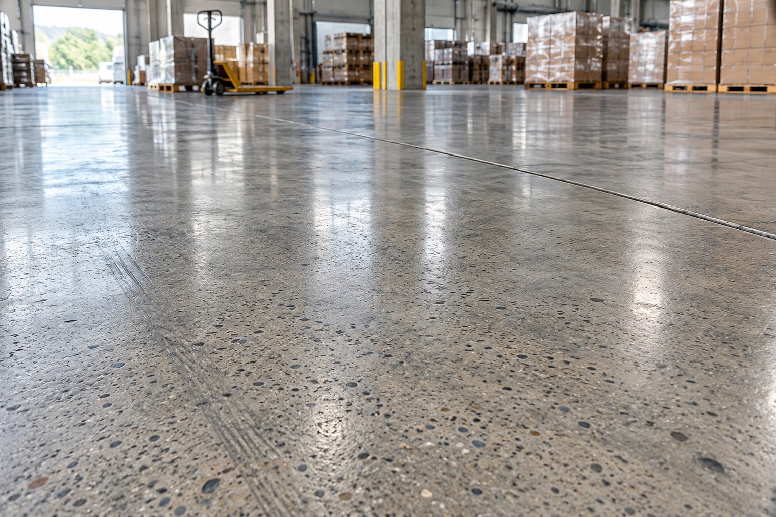 Reflecto Pisos - Lapidação de Piso Industrial para Tráfego Pesado