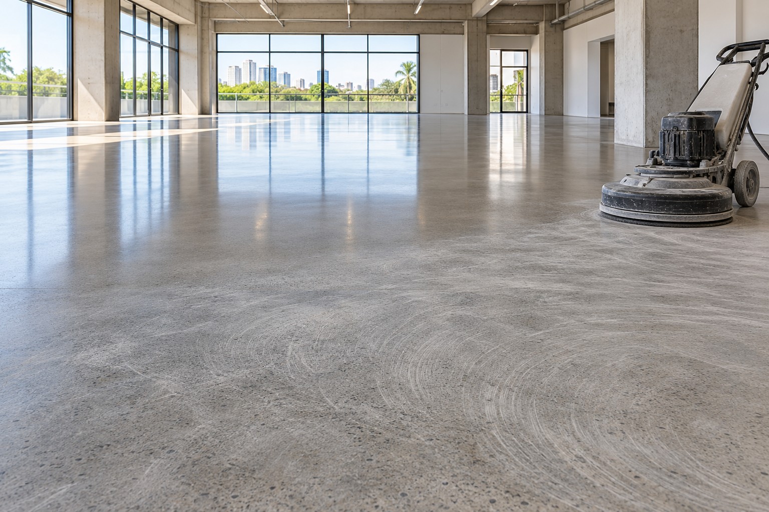 Reflecto Pisos - Revitalização de Piso Após Limpeza Abrasiva